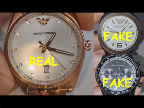 How Can I Spot And Verify Whether An Armani Watch Is Real Or 